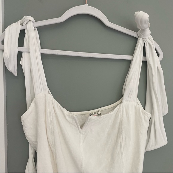 Free People Intimately Lola Bodysuit Ivory Women’s Medium - Picture 3 of 12